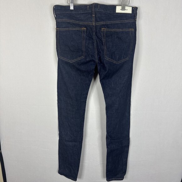 Fear of God Essentials Kurabo Japanese Denim Jeans Raw Indigo Slim 31x32 - Picture 5 of 8